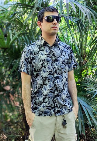 VINTAGE HAWAIIAN PATTERN SHIRT