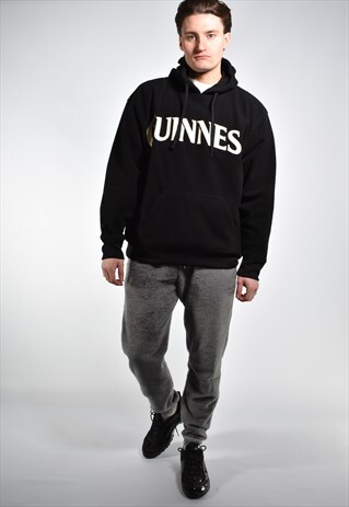 2000S GUINNESS PULLOVER HOODED FLEECE