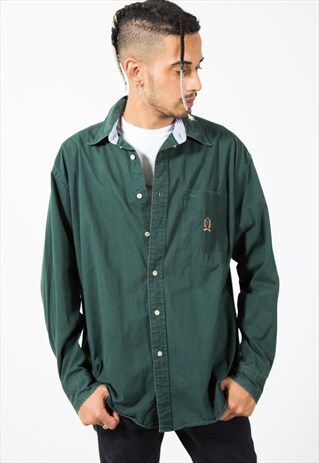 VINTAGE TOMMY HILFIGER SHIRT / S4932
