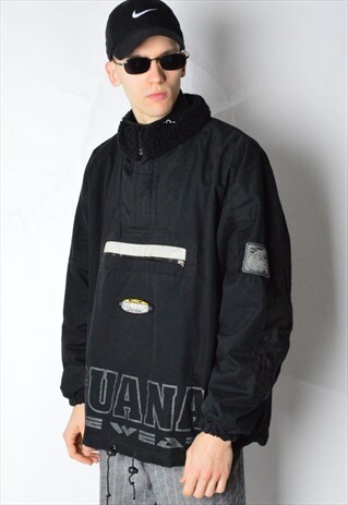 VINTAGE 90S BLACK SKI JACKET