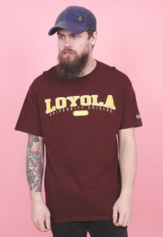 VINTAGE CHAMPION USA COLLEGE T-SHIRT /R6193