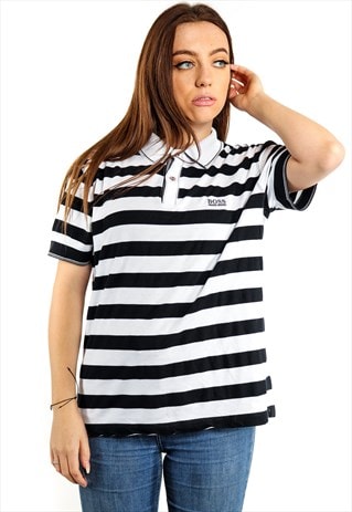 VINTAGE HUGO BOSS POLO SHIRT T437