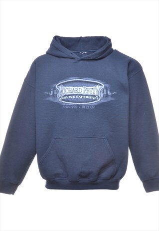 BEYOND RETRO VINTAGE RICHARD PETTY PRINTED SWEATSHIRT - L