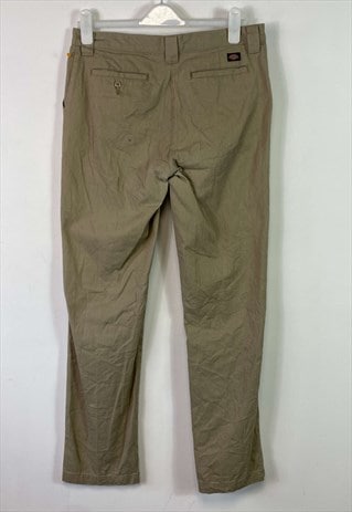 BEIGE DICKIES TROUSERS CHINO 32