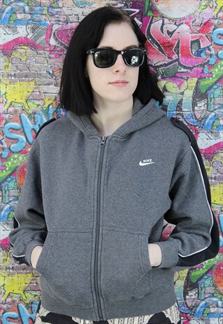 VINTAGE NIKE HOODIE/HOODED SWEATSHIRT. UNISEX SPORTSWEAR.