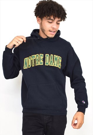 VINTAGE 90S CHAMPION 'NOTRE DAME' HOODIE