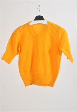 Vintage 90s top in Yellow 