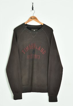 Vintage  Timberland Sweatshirt Brown XLarge