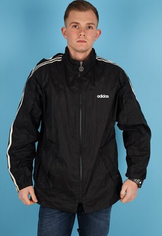 VINTAGE ADIDAS WINDBREAKER JACKET IN MULTI NJ792