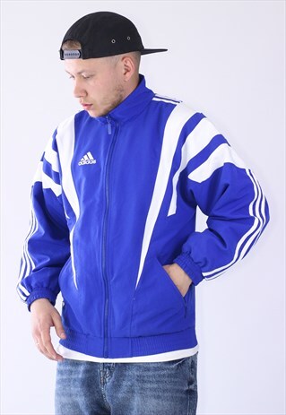 VINTAGE MENS ADIDAS BIG LOGO TRACK SUIT JACKET