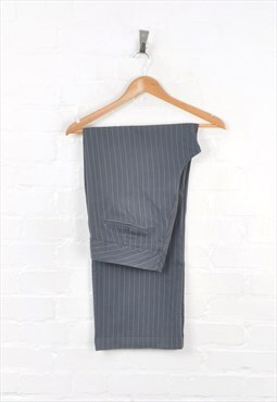 Vintage Dockers Chino Pants Grey Stripe Ladies W38 L32