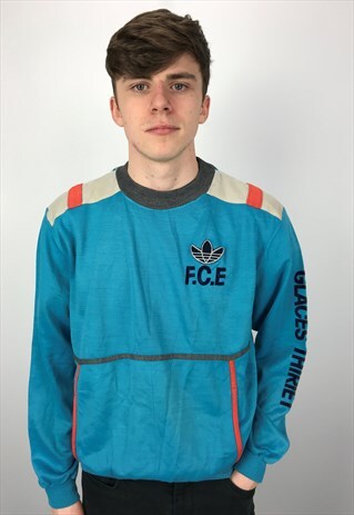 80S VINTAGE ADIDAS TREFOIL SWEATSHIRT