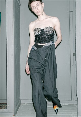 BURBERRYS VINTAGE XXL CLASSIC TROUSERS