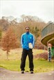 Vintage 90's Blue Adidas tracksuit top
