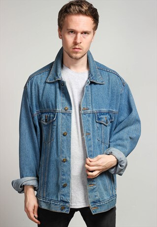 VINTAGE OVERSIZED DENIM JACKET