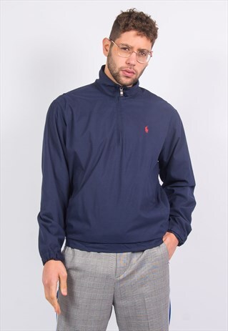RALPH LAUREN 1/4 ZIP WINDBREAKER JACKET