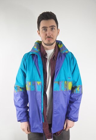VINTAGE 80'S WINDBREAKER JACKET