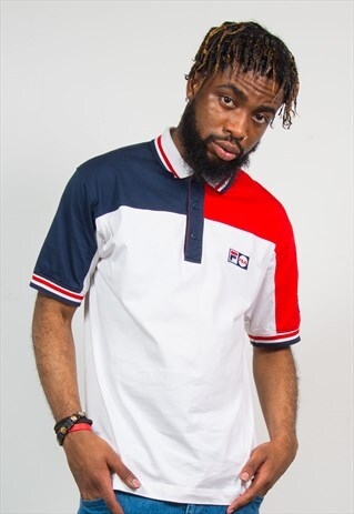 VINTAGE RARE FILA BORG STYLE TENNIS POLO T-SHIRT