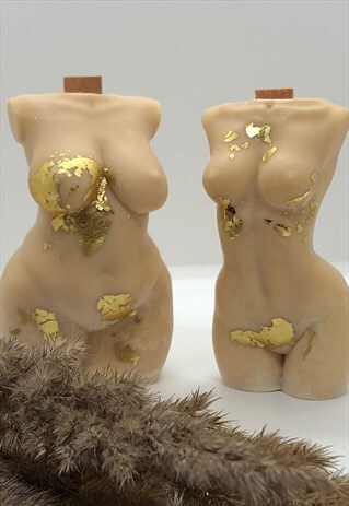 GODDESS DUO SOY CRACKLE CANDLES