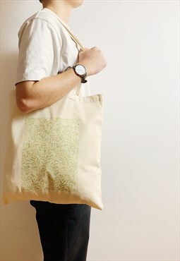 William Morris Willow Bough Sage Tote Bag Art Pattern Bag