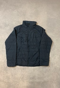 The North Face Puffer Coat with Embroidered Logo