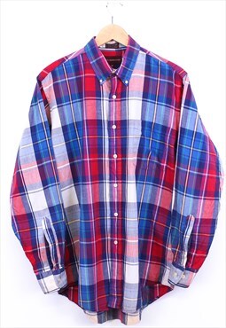 Vintage Chaps x Ralph Lauren Shirt Multicolour Check Retro