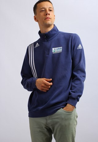 VINTAGE ADIDAS ZIP SWEATSHIRT