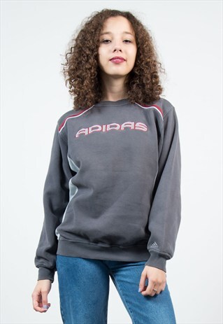 90'S ADIDAS CREW NECK SWEATSHIRT JUMPER