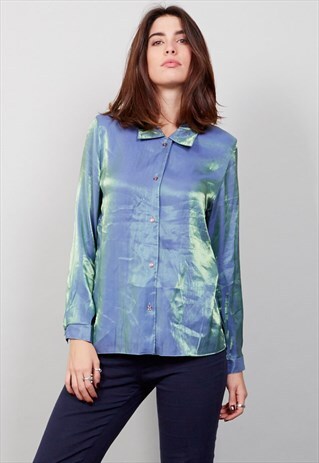 VINTAGE 80'S METALLIC SHIRT