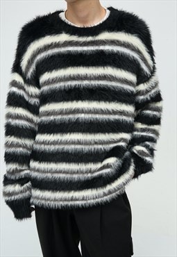 Men's striped knitted sweater SS24 vol.1