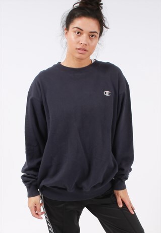 90S CHAMPION EMBROIDERED LOGO SWEATSHIRT