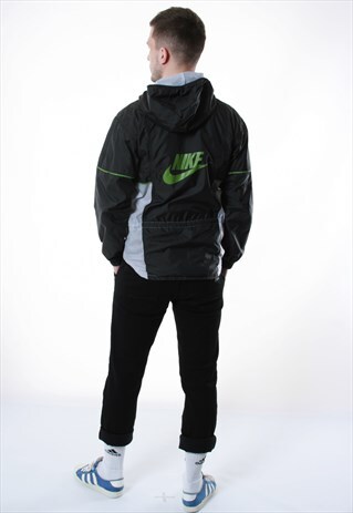 90S VINTAGE NIKE SHELL HOODED OLDSCHOOL JACKET 13427