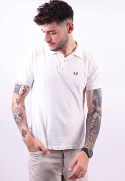 Vintage Fred Perry Polo Shirt in White