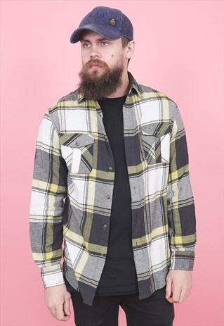 VINTAGE CHECK FLANNEL SHIRT /R10323