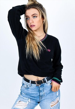 VINTAGE FRED PERRY KNITWEAR JUMPER K46