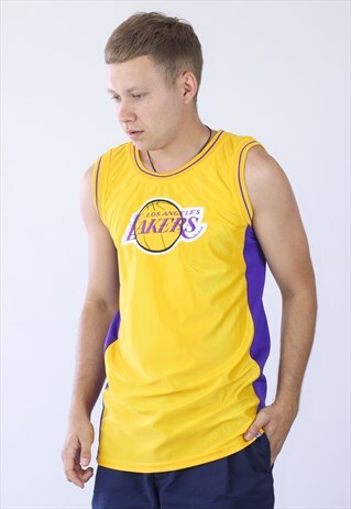 MENS LAKERS NBA JERSEY TANK TOP