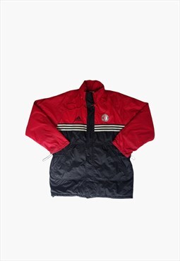 Vintage 90s Adidas Feyenoord Football Club Jacket