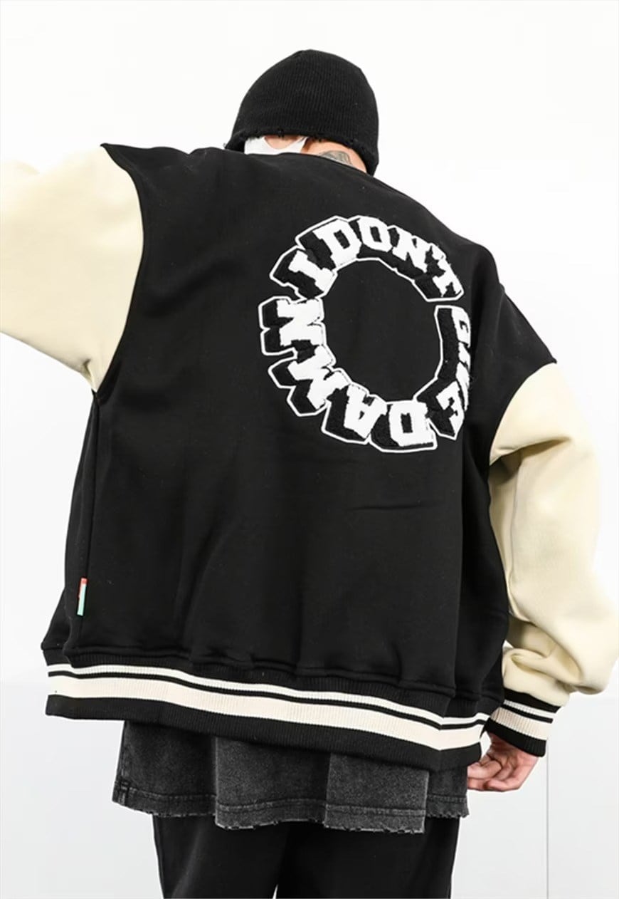 Moncler fragment outlet varsity jacket