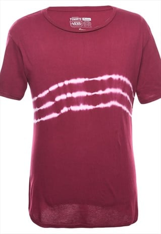VANS PRINTED T-SHIRT - L