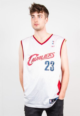 NBA BASKETBALL CLEVELAND CAVALIERS JERSEY TOP