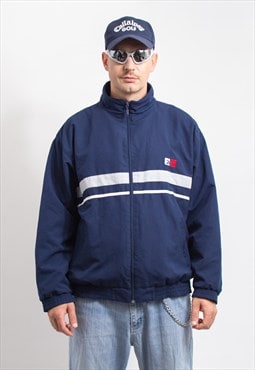 Reebok track jacket in blue windbreaker XL