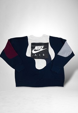 Reworked Nike Embroidered Sweatshirt