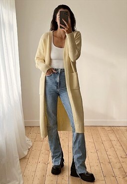 Midi Cardigan in Cream