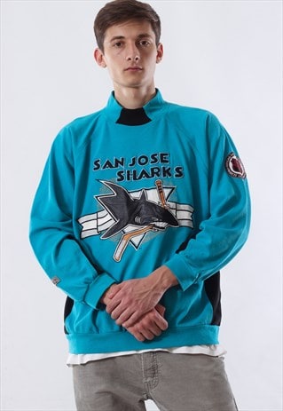 san jose sharks crewneck sweatshirt