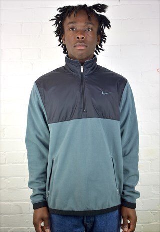 VINTAGE 90'S NIKE 1/4 ZIP FLEECE