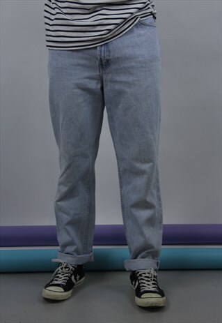 VINTAGE 90'S PALE BLUE DENIM JEANS