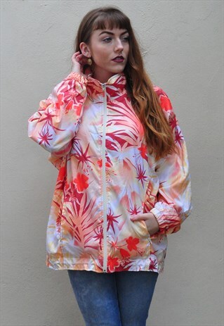VINTAGE WINDBREAKER Y2K SHELL FUNKY FESTIVAL JACKET