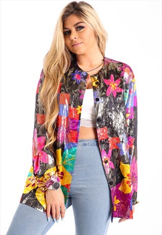 VINTAGE PATTERN SHIRT NS382