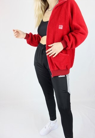 VINTAGE 90S HELLY HANSEN TEDDY FLEECE JACKET