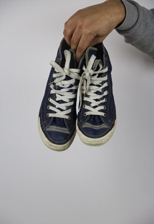 VINTAGE CONVERSE DENIM TRAINERS